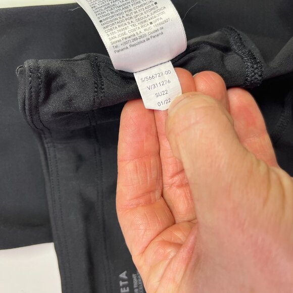 Athleta Size PM Black Accelerate 7/8 Tight - Picture 8 of 9